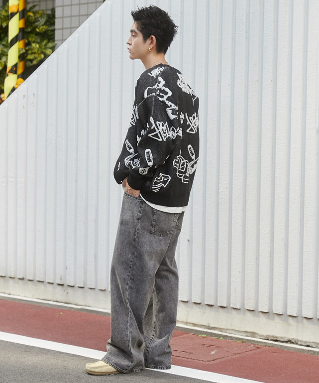 ブラック モデル：180cm L着用