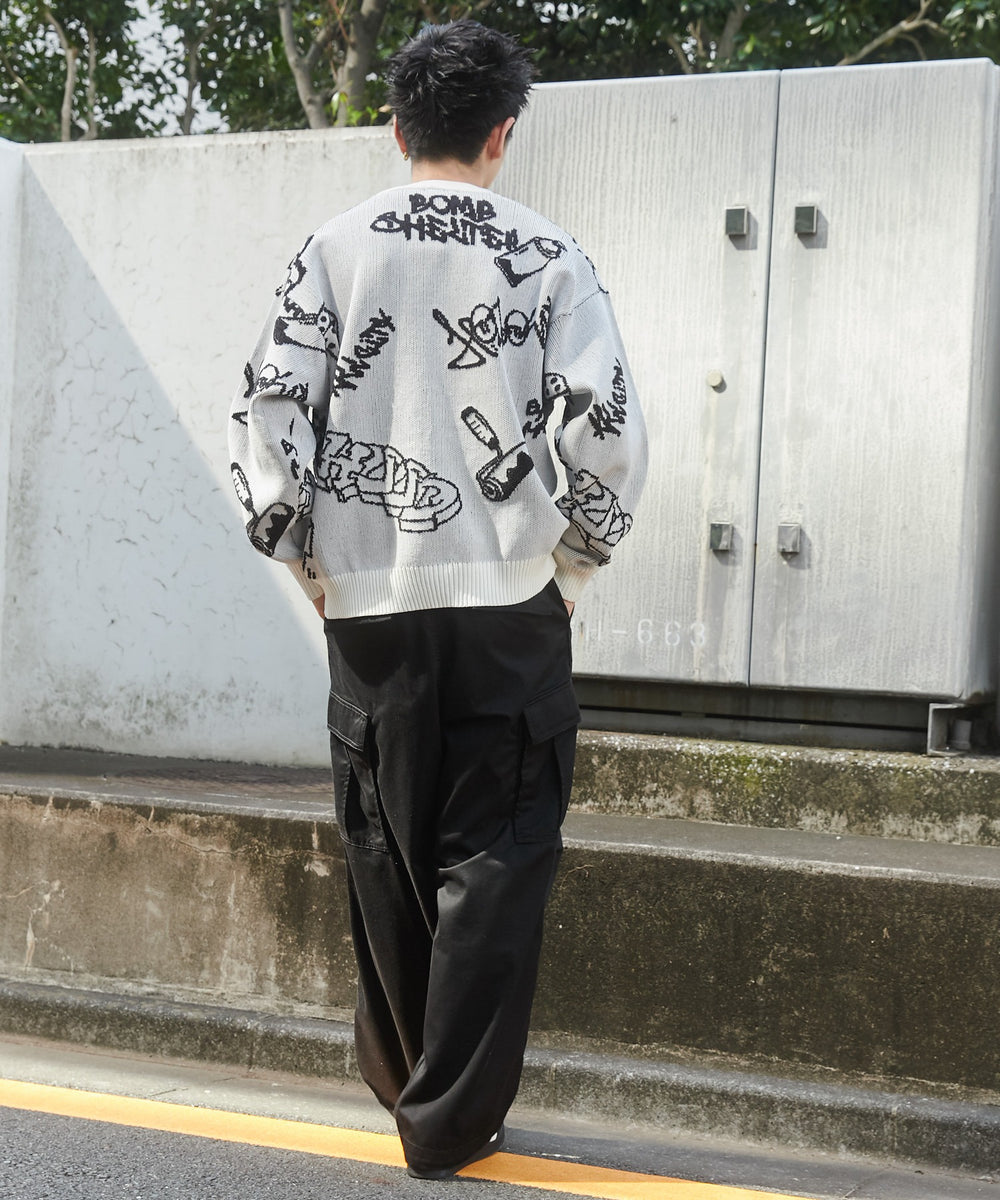 ホワイト モデル：180cm L着用