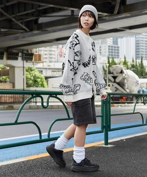 ホワイト モデル：160cm L着用