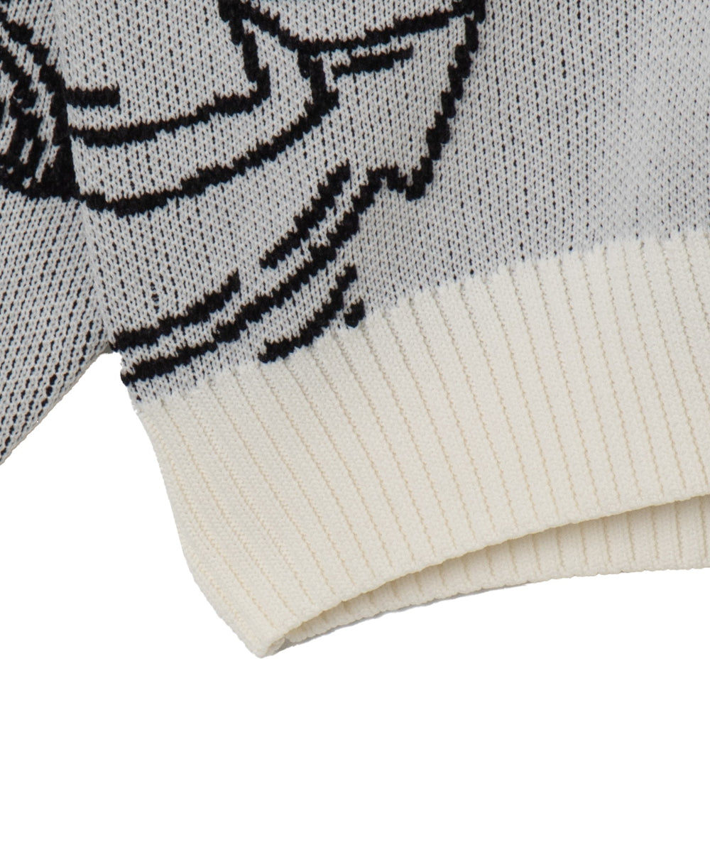 ベロアモールグラフィティカーディガン