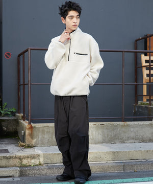 オフホワイト　モデル:180cm L着用