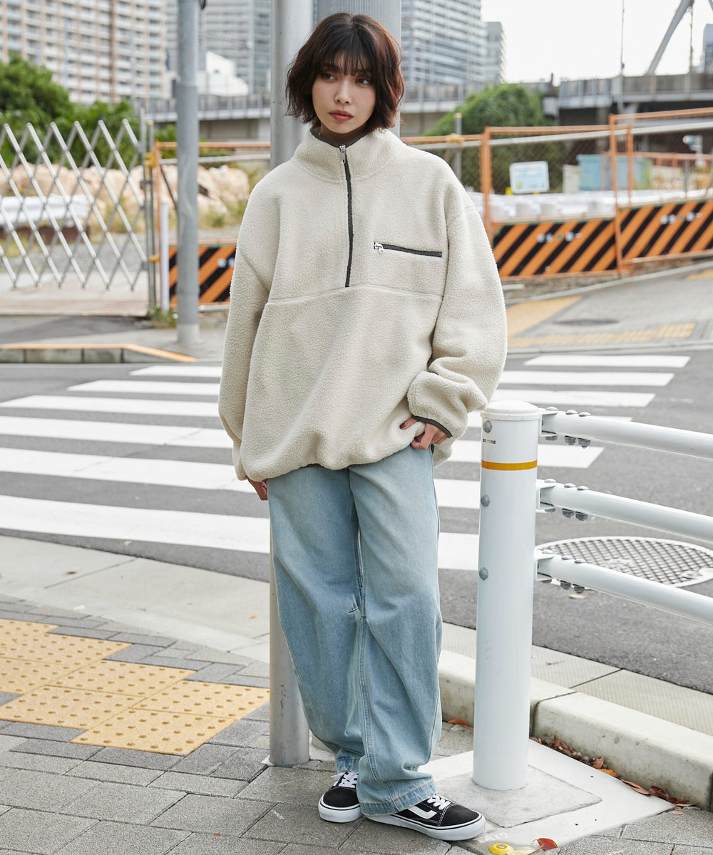 Lベージュ モデル：160cm L着用