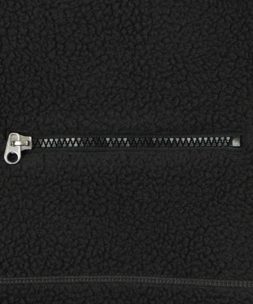 フリース　ハーフZIPプルオーバー