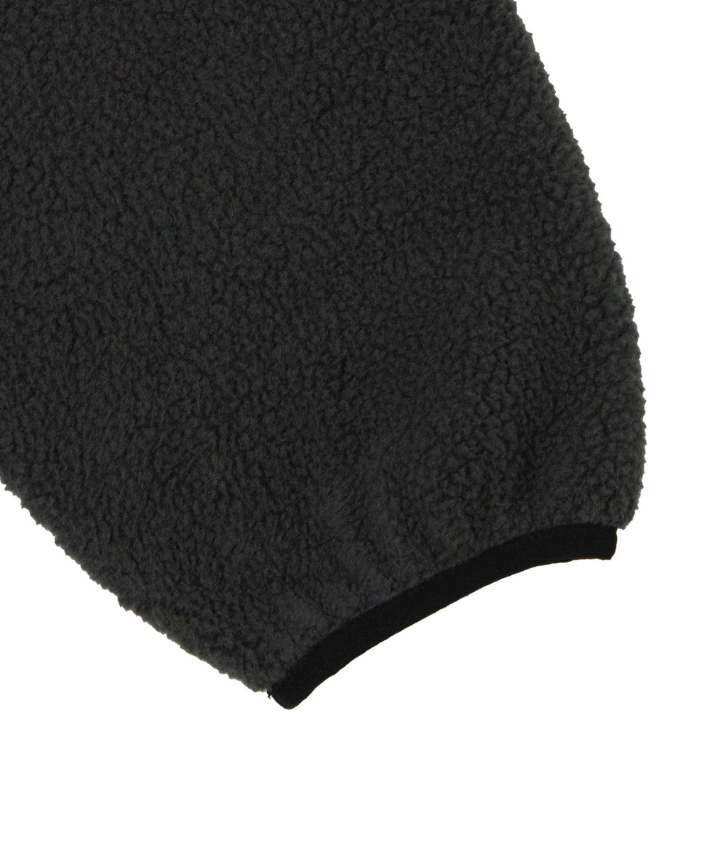 フリース　ハーフZIPプルオーバー