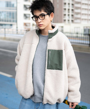 ベージュ モデル：180cm L着用