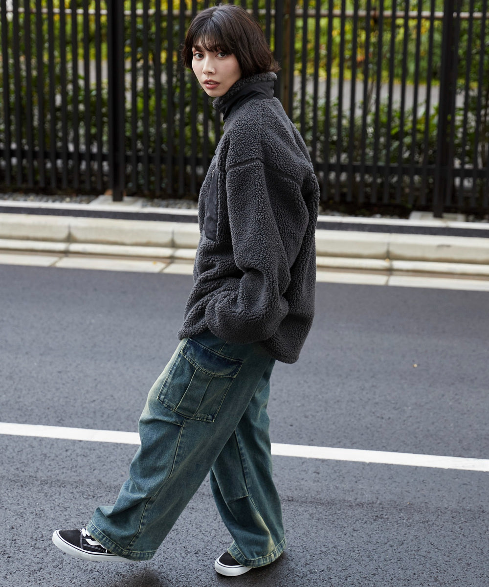 Dグレー モデル：160cm L着用