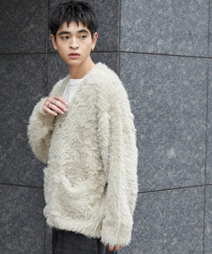 オフホワイト モデル：180cm L着用