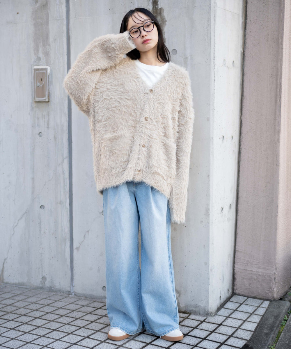 オフホワイト モデル：161cm L着用