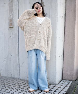 オフホワイト モデル：161cm L着用