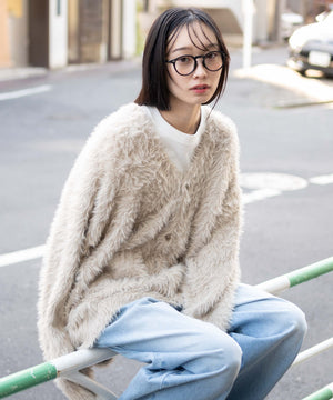 オフホワイト モデル：161cm L着用