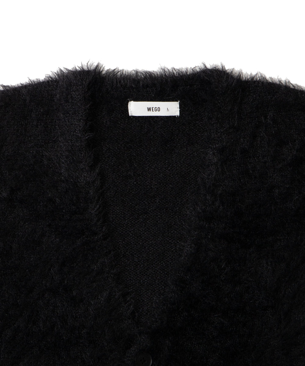 フェザーカーディガン