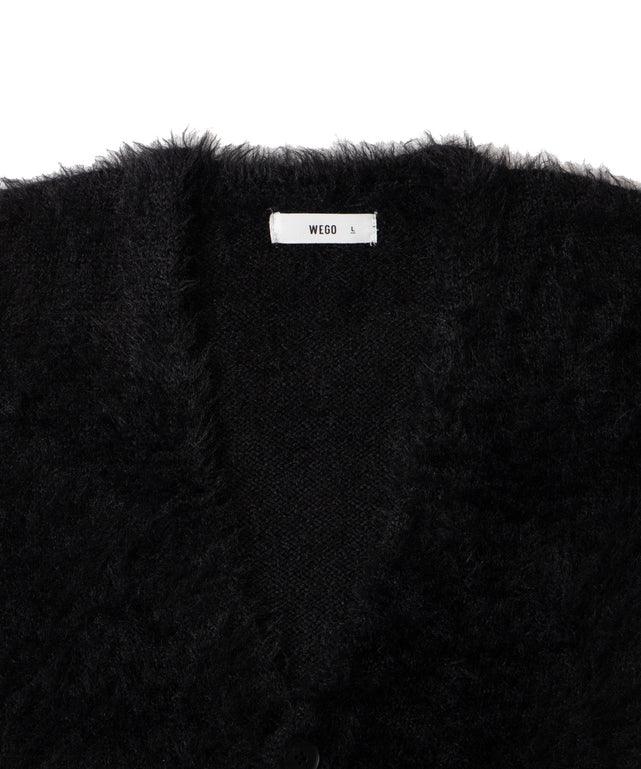 フェザーカーディガン