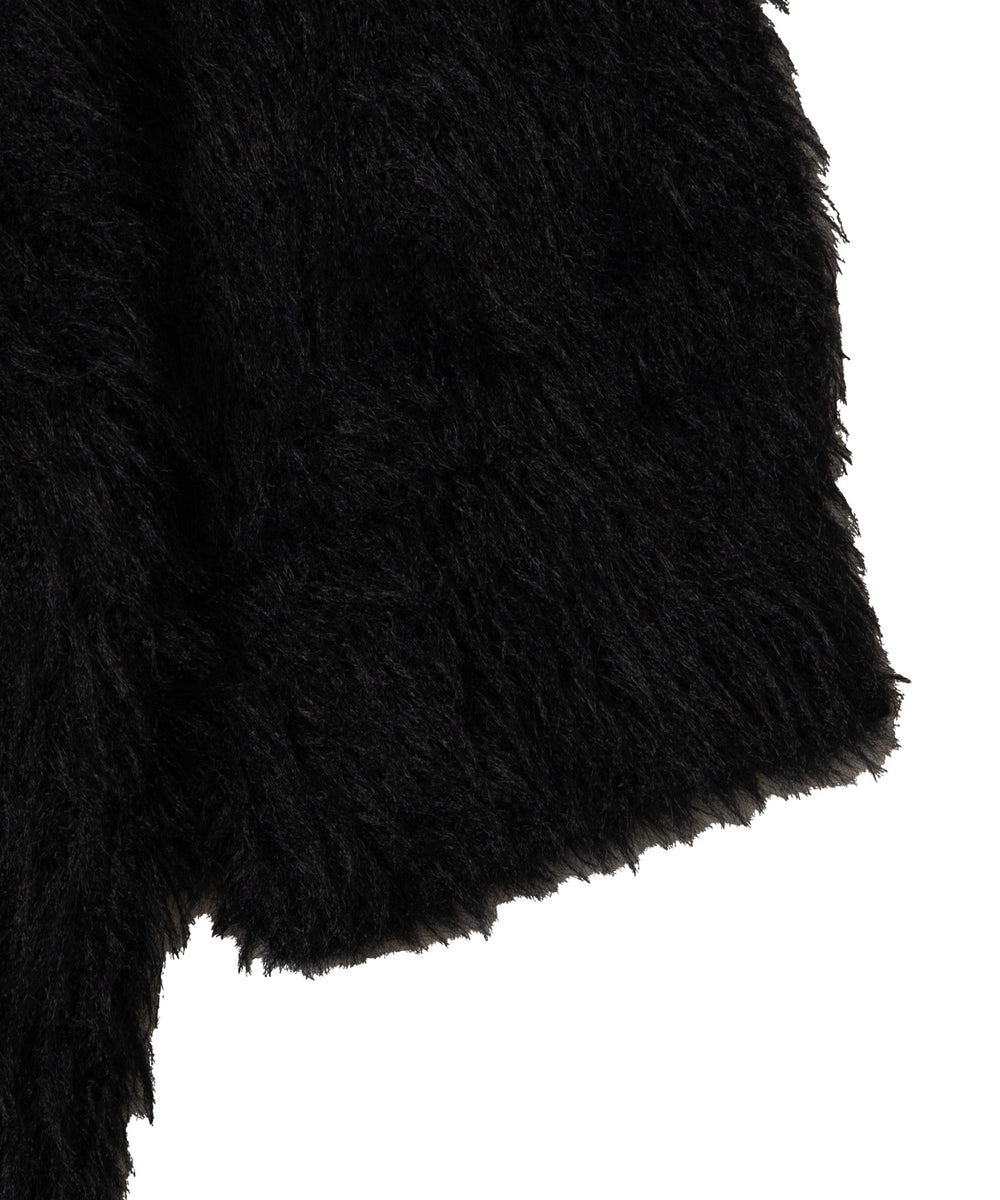 フェザーカーディガン