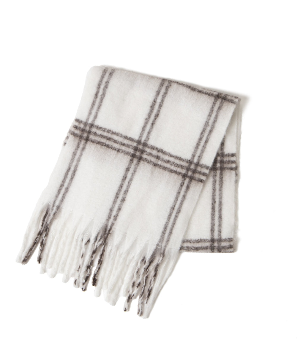 ホワイトチェック（柄1）