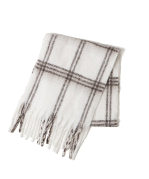 ホワイトチェック（柄1）