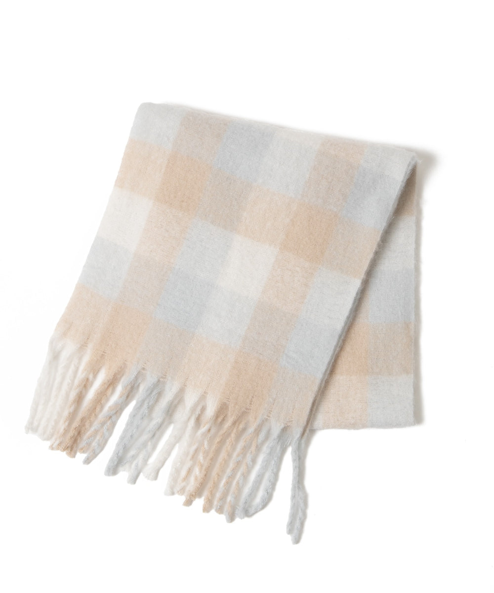 ベージュチェック（柄2）