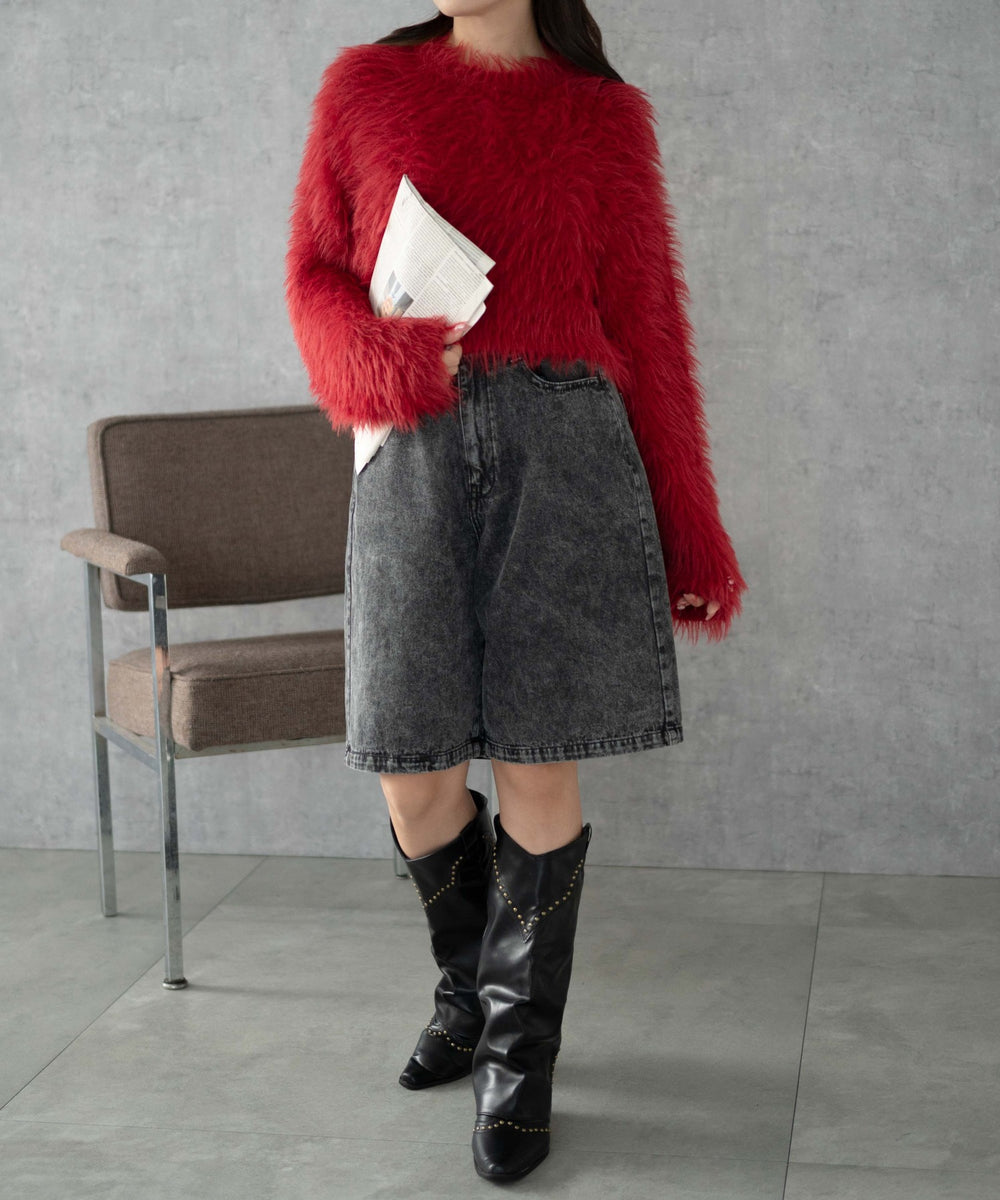 レッド　モデル:155cm F着用