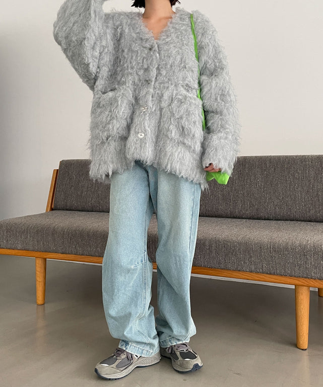 Lグレー　モデル:155cm F着用