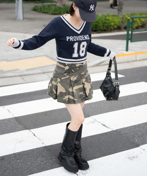 ネイビー　モデル:155cm F着用