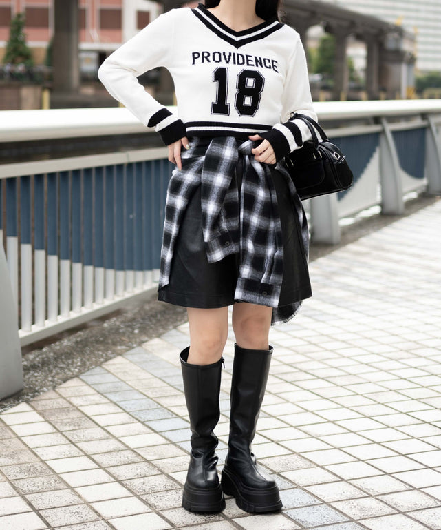 ホワイト 　モデル:155cm F着用