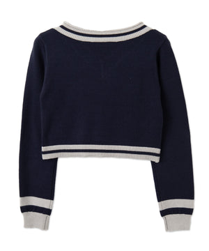 ナンバリングコンパクトニット