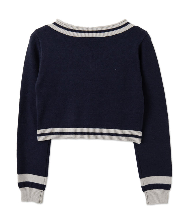 ナンバリングコンパクトニット