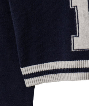 ナンバリングコンパクトニット