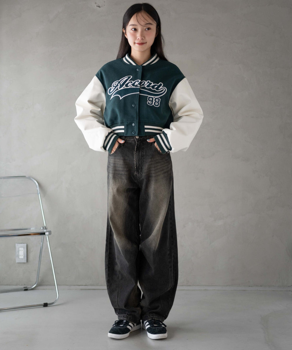 グリーン　モデル:161cm F着用