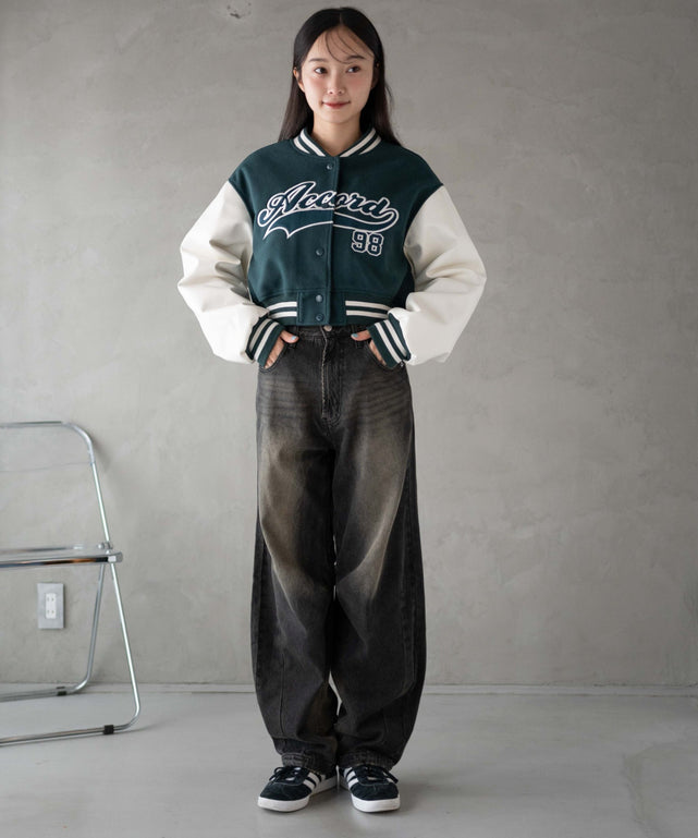 グリーン　モデル:161cm F着用