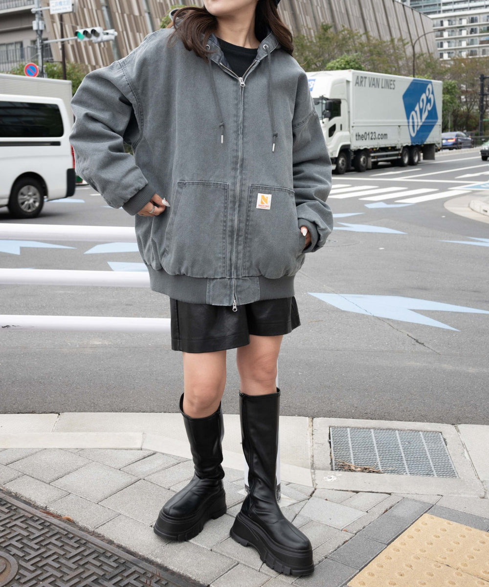 チャコール モデル：155cm F着用