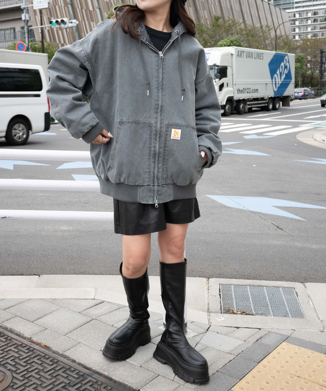 チャコール モデル：155cm F着用