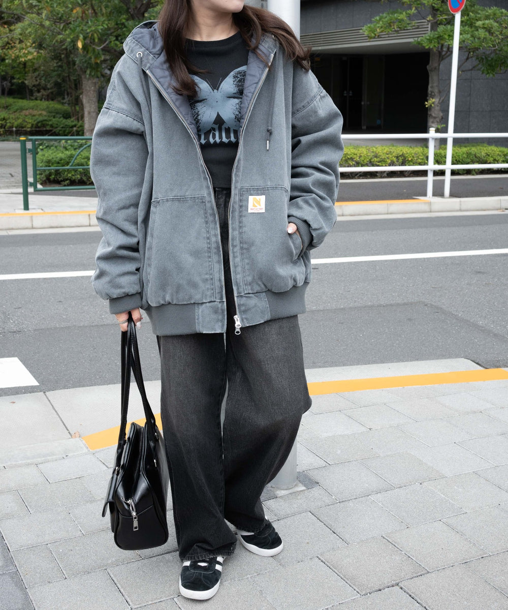 チャコール モデル：155cm F着用