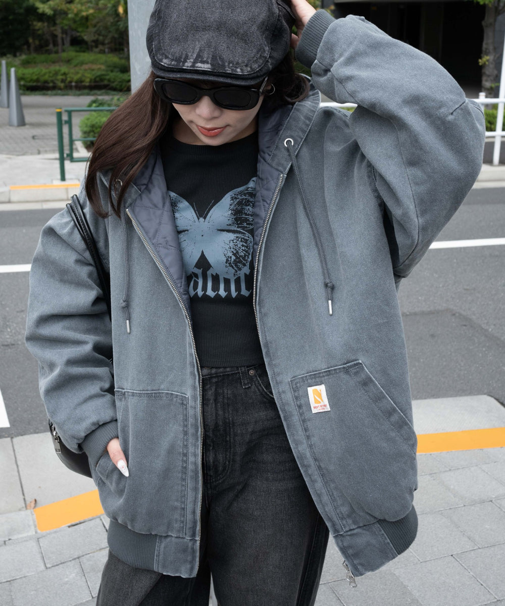 チャコール モデル：155cm F着用