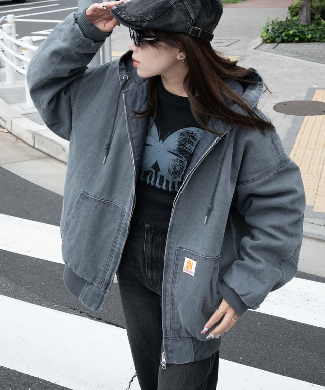 チャコール モデル：155cm F着用