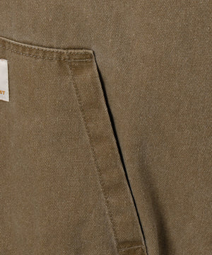 ヴィンテージウォッシュダックフードブルゾン