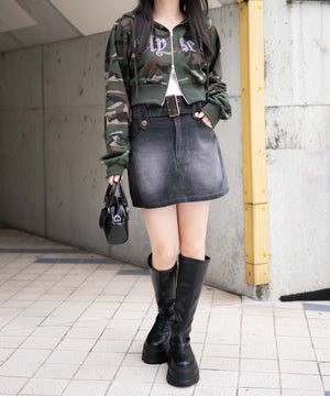 チャコール　モデル:155cm F着用