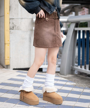 ベージュ　モデル:155cm F着用