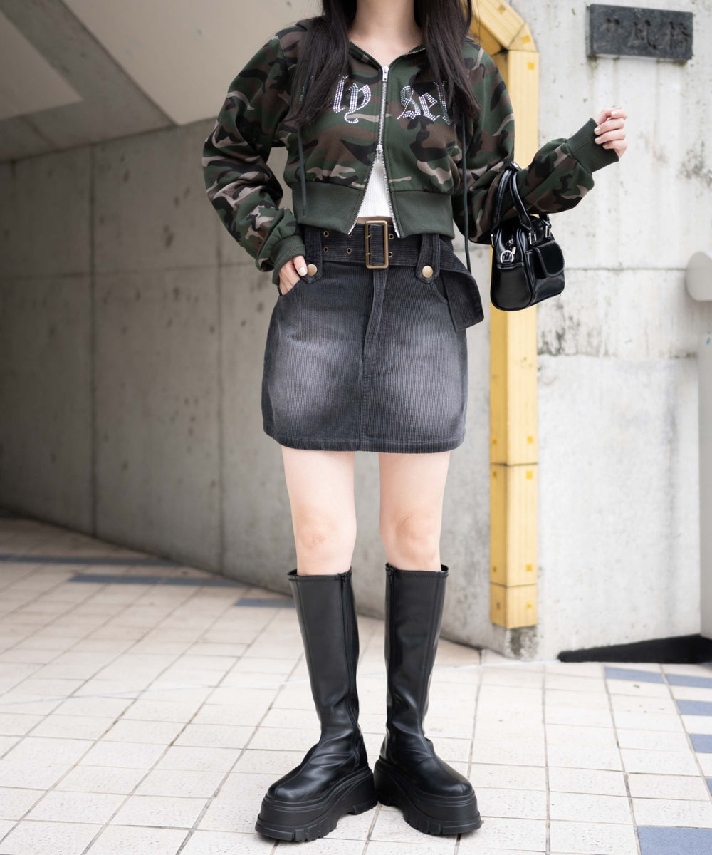 チャコール　モデル:155cm F着用