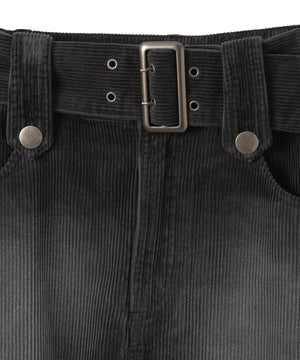 ヴィンテージウォッシュコーデュロイミニスカート