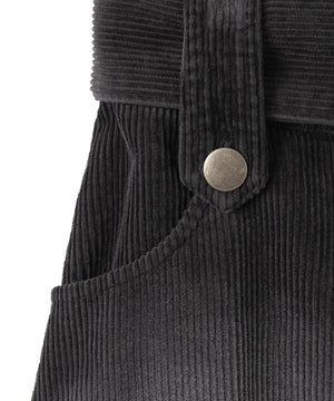 ヴィンテージウォッシュコーデュロイミニスカート