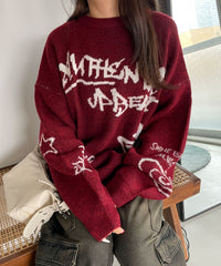 ワイン／落書き風ロゴ / F