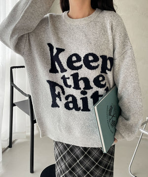 杢グレー(KEEPロゴ)　モデル:155cm F着用