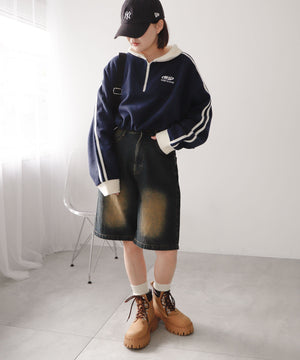 ネイビー　モデル:155cm F着用