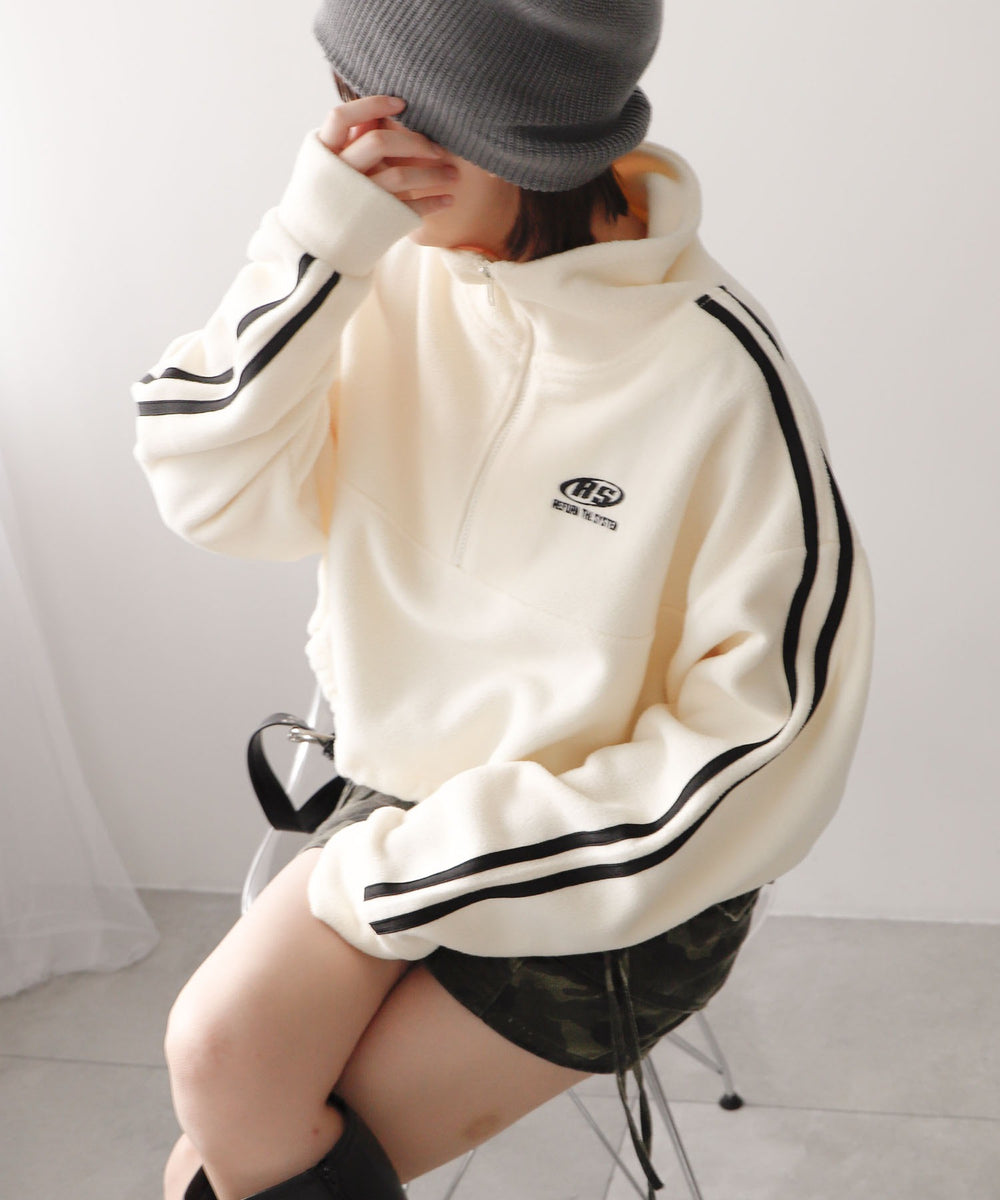 ホワイトアイボリー　モデル:155cm F着用