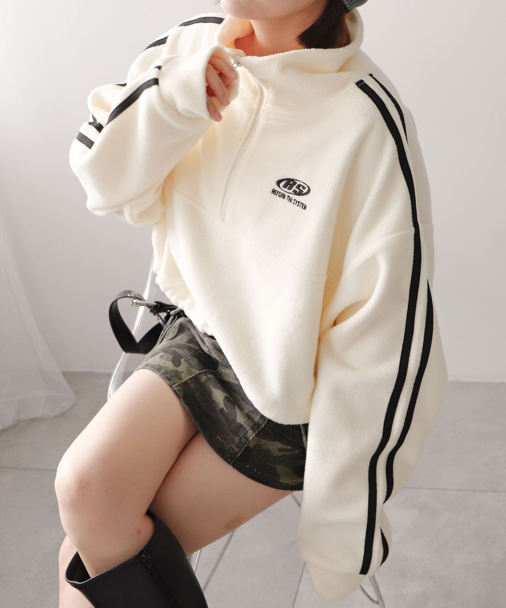 ホワイトアイボリー　モデル:155cm F着用