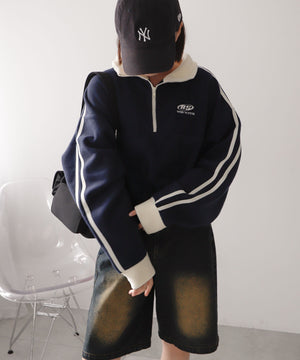 ネイビー　モデル:155cm F着用