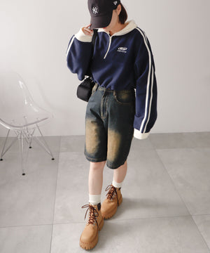 ネイビー　モデル:155cm F着用