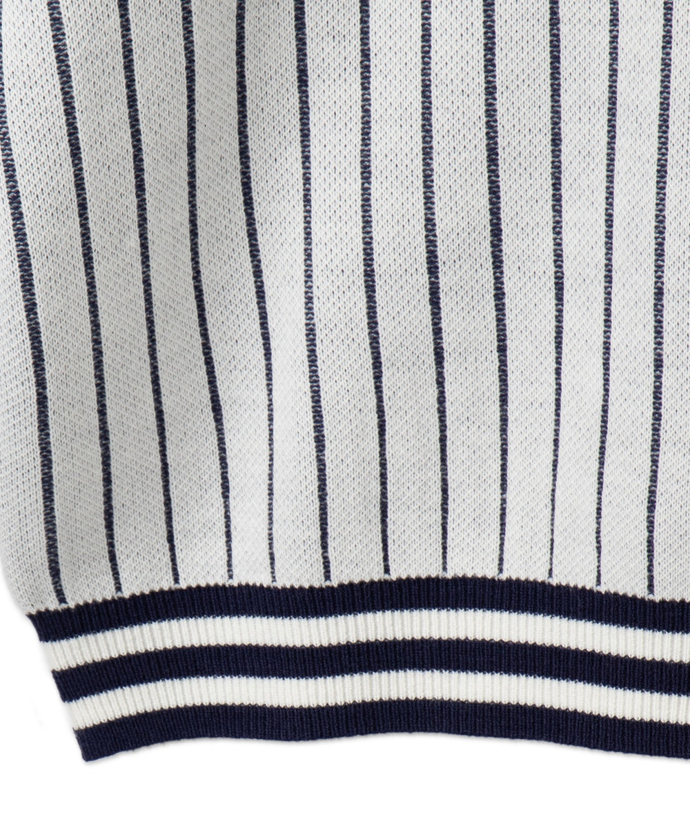 ベースボールグラフィックプルオーバーニット