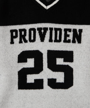 ナンバリングラインフラッフィーニット