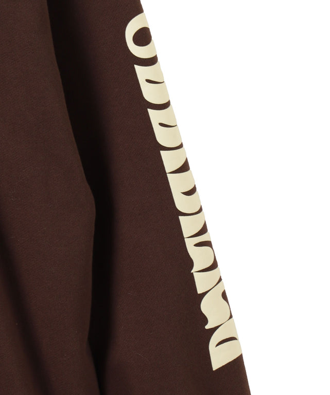 ロゴフォームプリントビッグプルパーカー